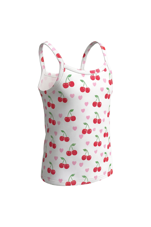 Girls Slip Top – Cherry