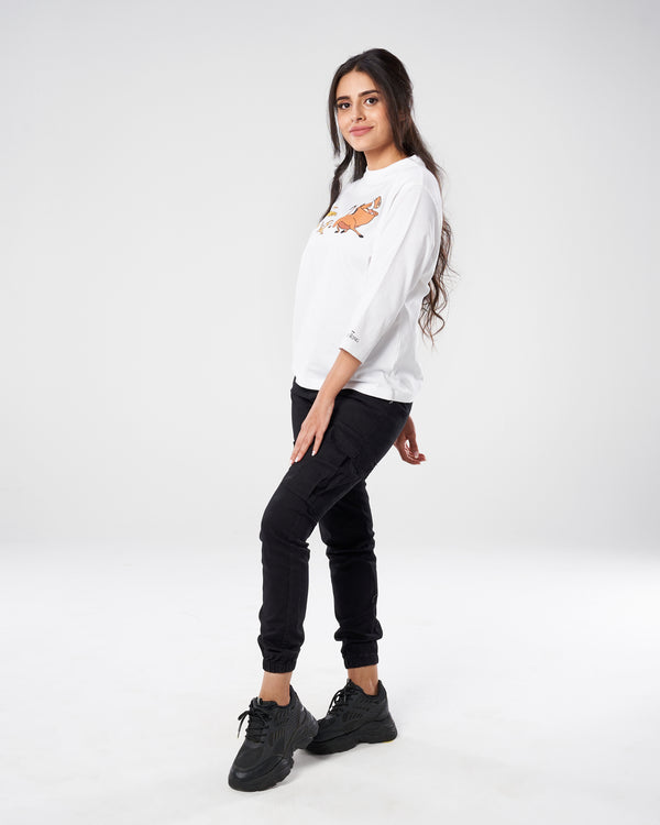 تي شيرت LION KING LS للنساء