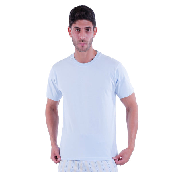 تي شيرت رجالي بأكمام قصيرة - أزرق Nantucket Breeze