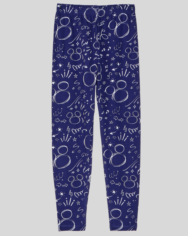 Girl's Mickey And Friends Leggings