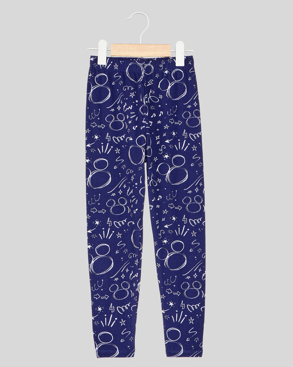 Girl's Mickey And Friends Leggings