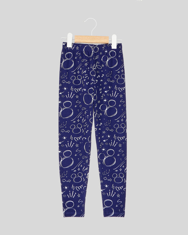 Girl's Mickey And Friends Leggings