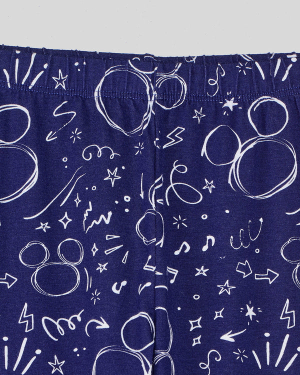 Girl's Mickey And Friends Leggings