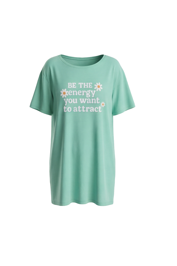 قميص نوم حريمي قطن نص كم Cabbage – راحة وأناقة بلمسة طبيعية