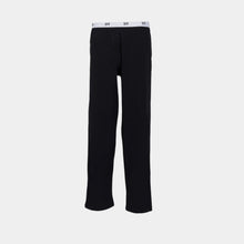 Load image into Gallery viewer, Black LOUNGE PANTS With Elastic
