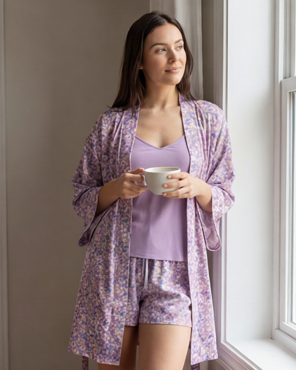 Women V-Neck Cotton Pajama Set – Naval Academy