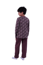 Load image into Gallery viewer, Boy LOUNGE PANTS BITTER Chocolate

