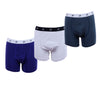 BOY 3” Trunk Pack of 3 ,Blue Debhs , Bright white, jungle Green
