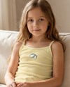 Girls Slip Top – Mellow Yellow
