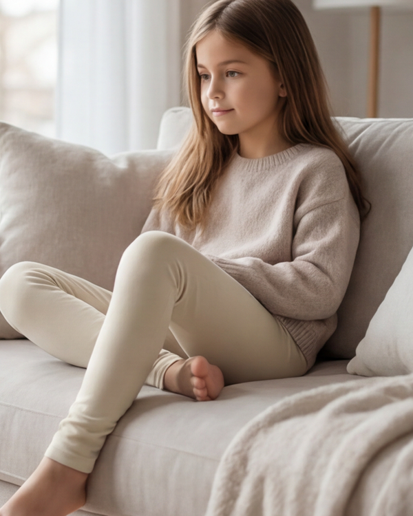 Girls Legging – Whitecap Gray