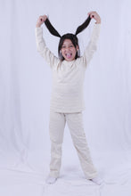 Load image into Gallery viewer, GIRLS LS T.SHIRT White Argylee
