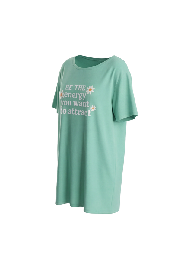 قميص نوم حريمي قطن نص كم Cabbage – راحة وأناقة بلمسة طبيعية