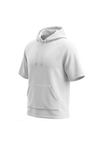 Men Short Sleeve Hoodie – Bright White