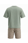 Men V-Neck Cotton Pajama Set – Dewkist