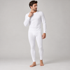 Men's Bright White 100% cotton thermal leggings, model 511450TMB1