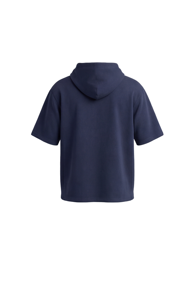 Men Short Sleeve Hoodie – Naval Academy
