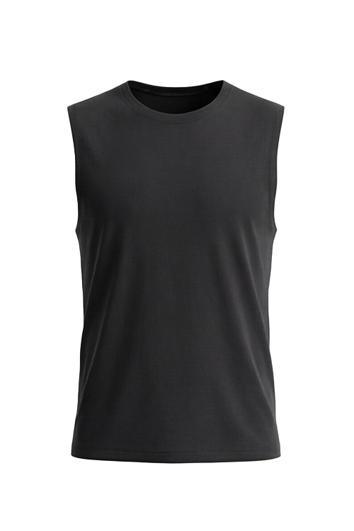 Boys Sleeveless Cotton Top – Moonless Night