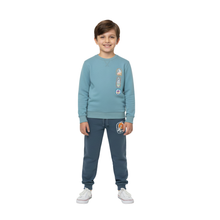 تحميل الصورة إلى عارض المعرض، Boys LS Pajama | Milky Blue
