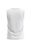 Boys Sleeveless Cotton Top – Bright White