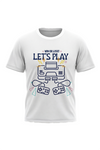 Boys SS Round Neck Cotton T-Shirt – Bright White