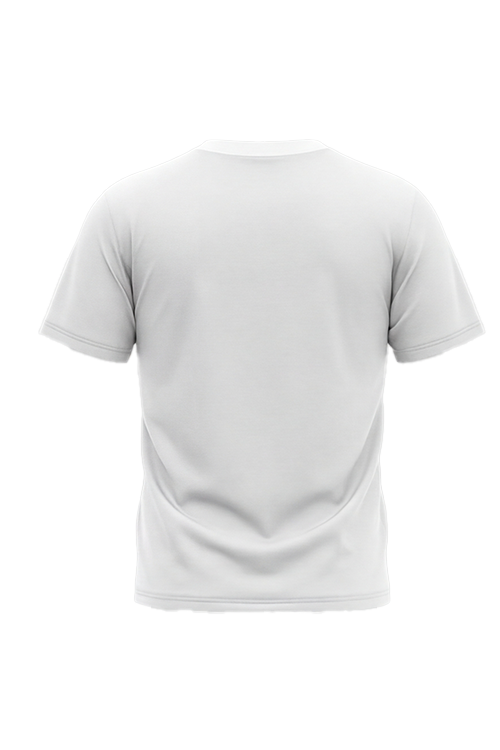 Boys SS Round Neck Cotton T-Shirt – Bright White