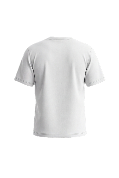 تيشيرت أولادي نص كم قطن برقبة دائرية Bright White - Orange – إطلالة منعشة ولمسة حيوية