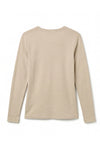 Women Long Sleeve Cotton Undershirt – Whitecap Gray