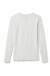 Women Long Sleeve Cotton Undershirt – Bright White