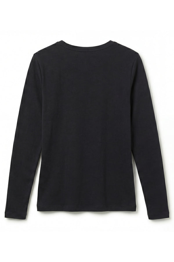 Women Long Sleeve Cotton Undershirt – Moonless Night