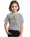 Disney Girls NEW KING SS Grey T-SHIRT