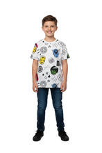 تحميل الصورة إلى عارض المعرض، Boys All Over Print Polyester T-Shirt
