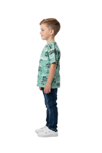 Load image into Gallery viewer, Boys All Over Print Polyester T-Shirt