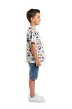 تحميل الصورة إلى عارض المعرض، Boys All Over Print Polyester T-Shirt
