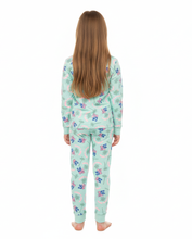 تحميل الصورة إلى عارض المعرض، LS PJ WITH PANTS  AOP/Della Robbia Stitch Thermal, 100% Synthetic Knit
