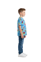 Load image into Gallery viewer, Boys All Over Print Polyester T-Shirt