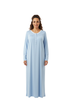 تحميل الصورة إلى عارض المعرض، Women’s Long Sleeve Dress with Neck Lace – Nantucket Breeze
