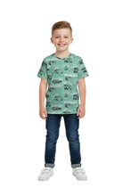 Load image into Gallery viewer, Boys All Over Print Polyester T-Shirt