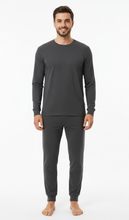 Load image into Gallery viewer, Men L.S T.SHIRT , THERMAL Interlock 50% Cotton &amp; 50% Polyester
