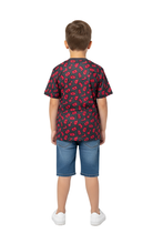 تحميل الصورة إلى عارض المعرض، Boys All Over Print Polyester T-Shirt