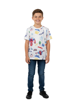 تحميل الصورة إلى عارض المعرض، Boys All Over Print Polyester T-Shirt