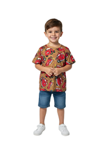 تحميل الصورة إلى عارض المعرض، Boys All Over Print Polyester T-Shirt
