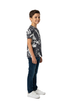 Load image into Gallery viewer, Boys All Over Print Polyester T-Shirt