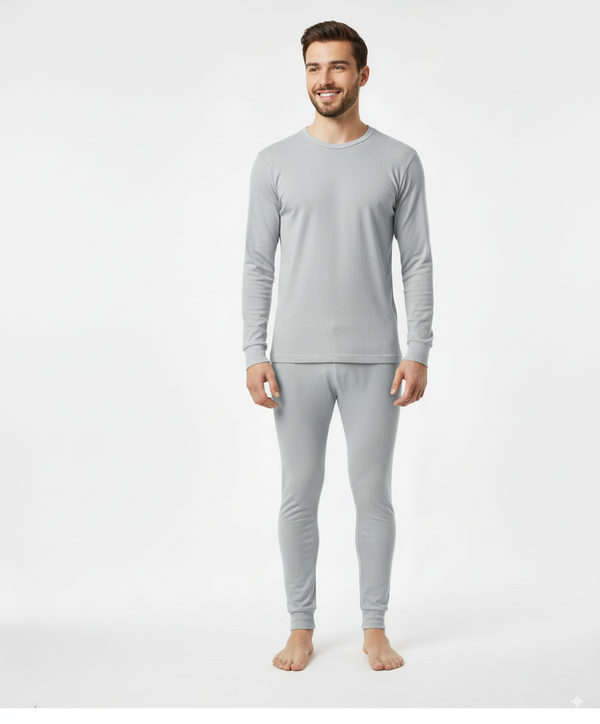 Men L.S T.SHIRT , THERMAL Interlock 50% Cotton & 50% Polyester