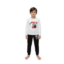 تحميل الصورة إلى عارض المعرض، Boys LS Pajama | Bright White
