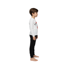 تحميل الصورة إلى عارض المعرض، Boys LS Pajama | Bright White
