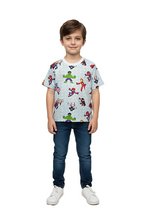 تحميل الصورة إلى عارض المعرض، Boys All Over Print Polyester T-Shirt
