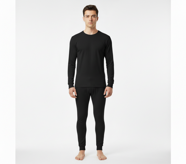 Men L.S T.SHIRT , THERMAL Interlock 50% Cotton & 50% Polyester