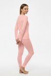 Women LEGGING THERMAL, Heavy 100% Synthetic Knit
