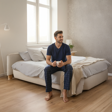 Load image into Gallery viewer, WG SS PJ WITH PANTS Blue Dephs
