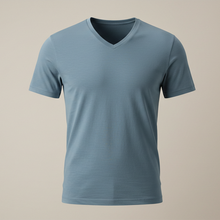 تحميل الصورة إلى عارض المعرض، WG V-NECK SS T.SHIRT Ether
